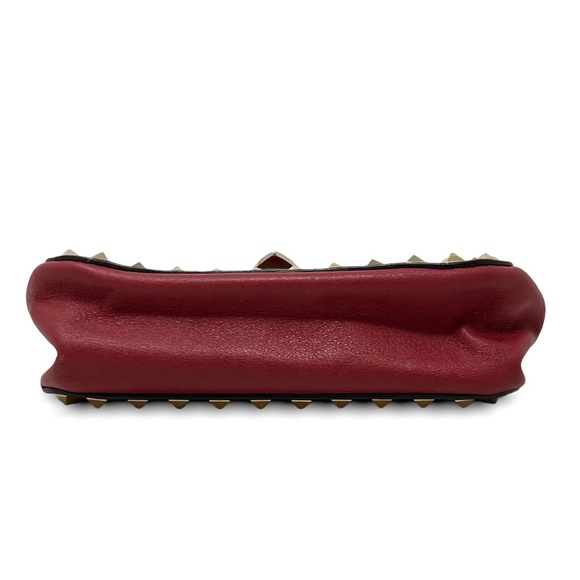 Valentino Red Mini Rockstud Bag - Picture 5 of 10